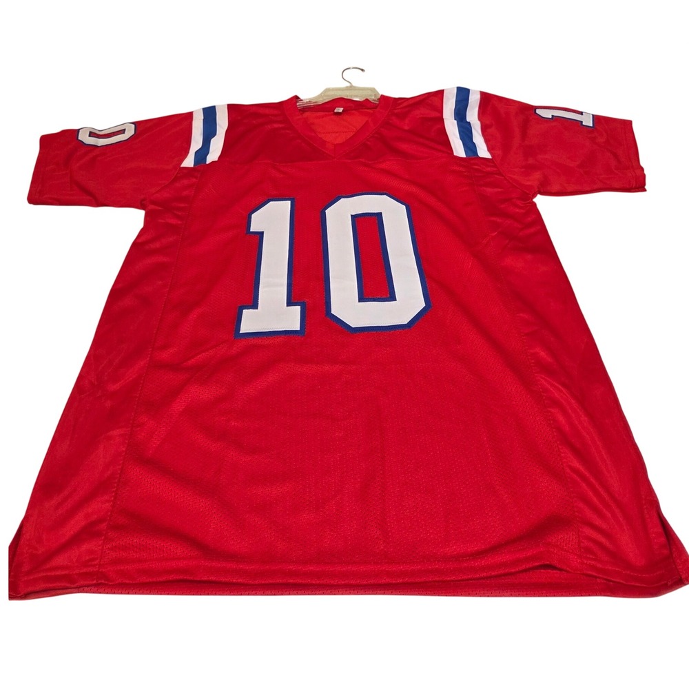 Josh Gordon Signed Custom Red Football Jersey XL Beckett Witnessed COA #10